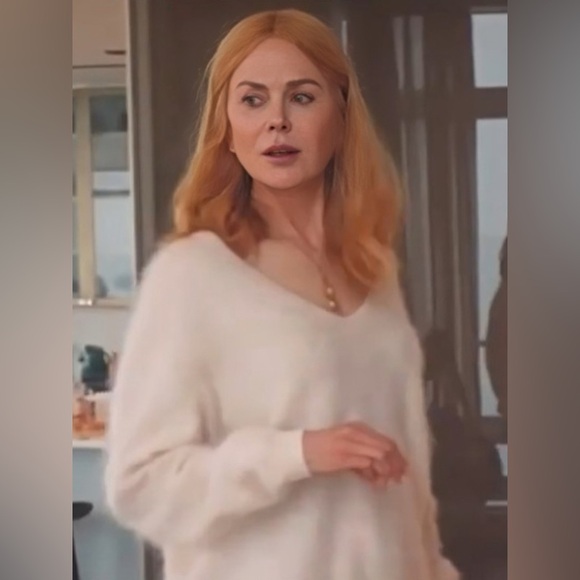 Alexa Chung Alexachung Ivory White Cream Hampton Brushed Alpaca Sweater Jumper - Picture 3 of 17